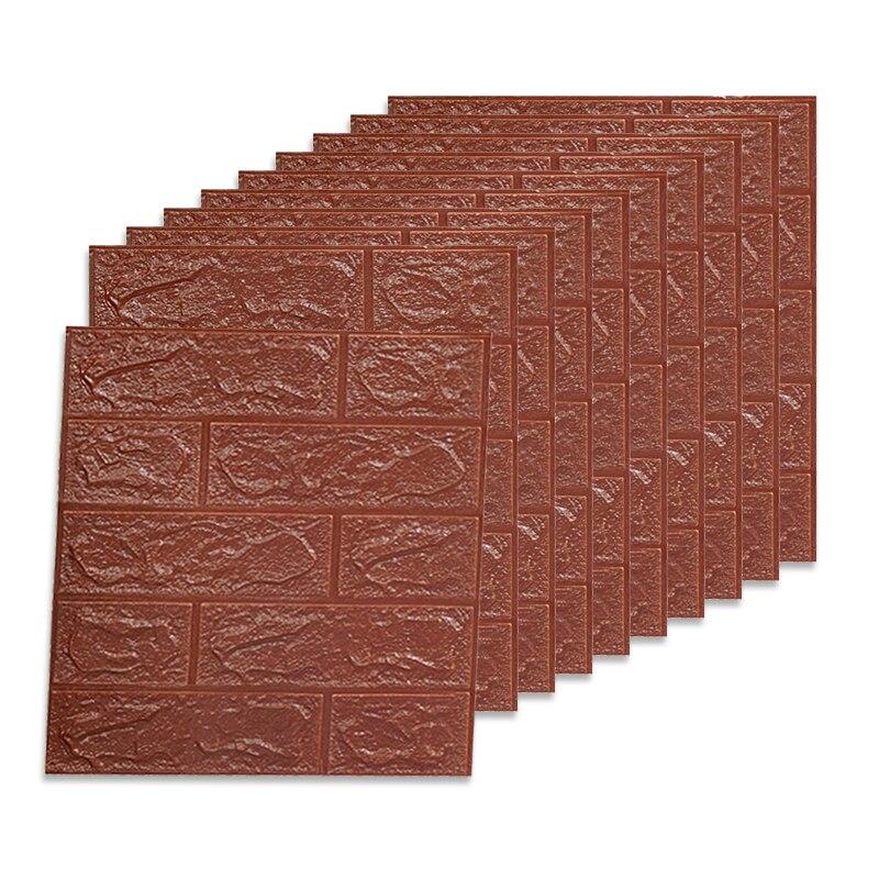 3D Dreidimensionale Wandaufkleber Selbstklebende Tapete Antikollisions-Dekoraufkleber 10 Stück