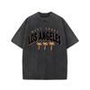 European Sizes Men's T-Shirt Printed Short-sleeved, Fashion Trend Street Retro, Summer Round Neck Loose Plus Size Casual Shirt Round Neck