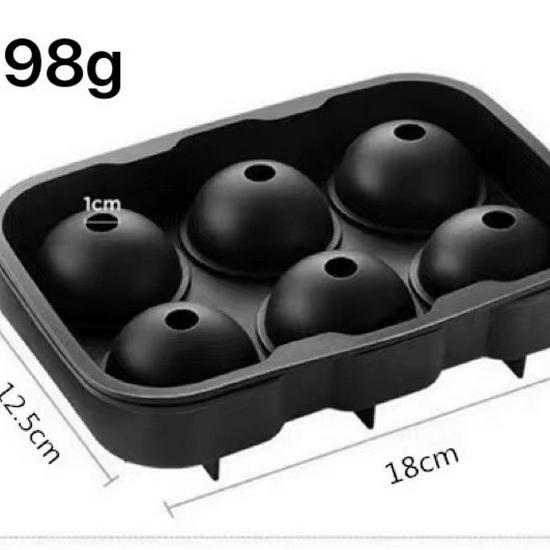 Silicone Ice Cube Mold Set: Long Strip, 6 Squares, 6 Balls, 15 Grids, 37 Grids, Skull Shapes with Lid.