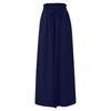 Sommer Damen Weitbeinige Hosen, Elastischer Bund, Weitbeinige Hochtaillierte Lange Culottes