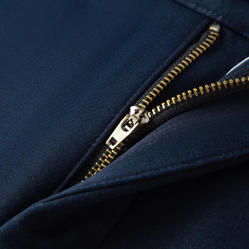 MONTAGUT Men's Fleece-Lined Business Casual Thermal Pants