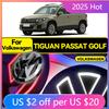 GOLF 4 5 6 7 Fierbinte 2026 Pentru VW VOLKSWAGEN 4D LED pentru lumina logo-ului Volkswagen autocolante logo față și spate potrivite pentru Tiguan/Passat