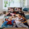 3D Printed Sword Art Online Bedding Set, Three-Piece Set, Includes Printed Duvet Cover and Pillowcases, Adult Size65