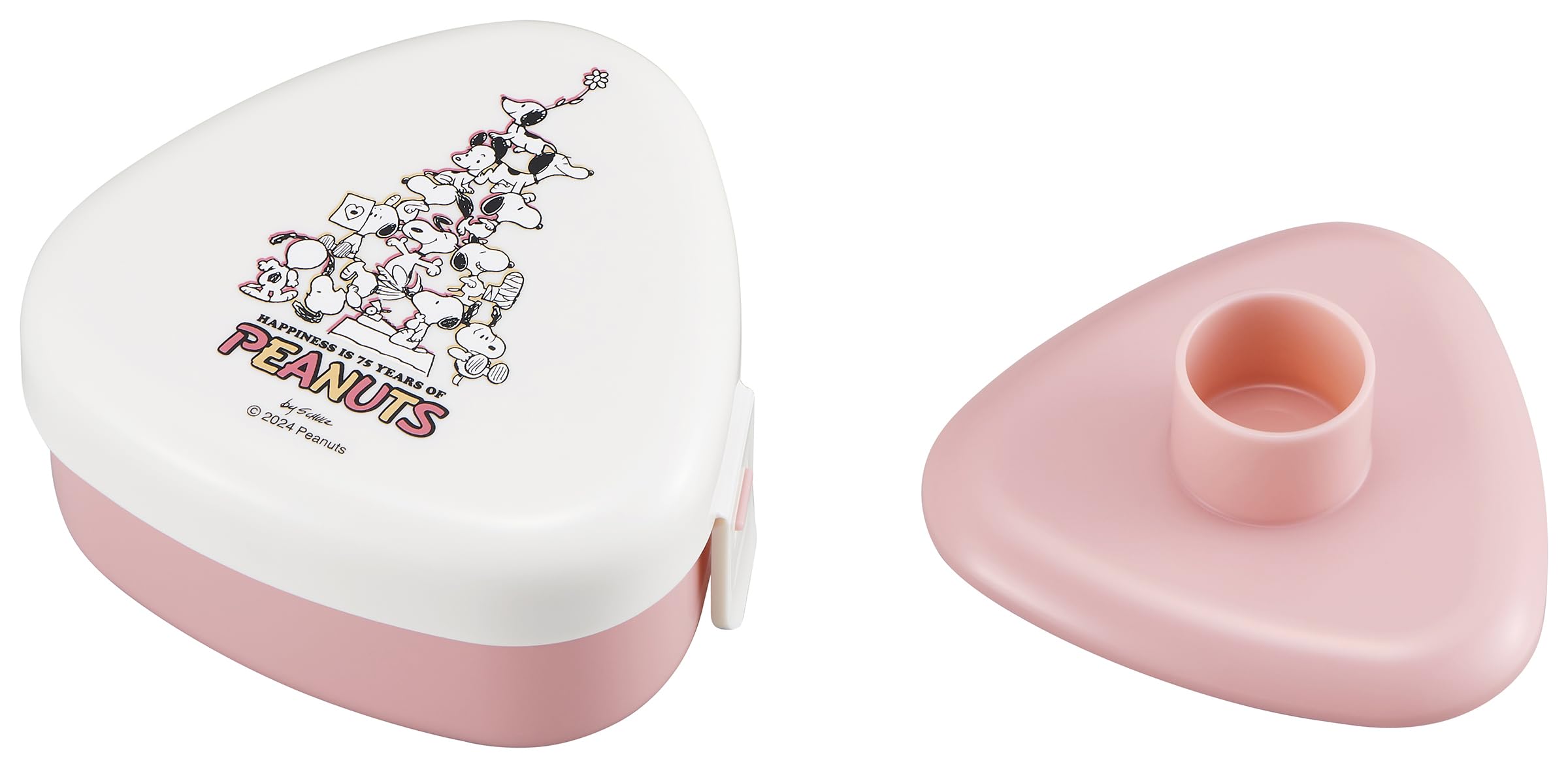 

OSK Snoopy Onigiri Peanuts 75th Anniversary LS-20 Case, Pink, розовый
