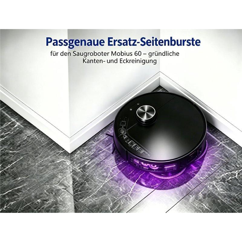 A02V-Robot Vacuum Cleaner Accessories For Mova Mobius 60-Main Brushes, Filters, Dust Bags, Mops, Side Brushes