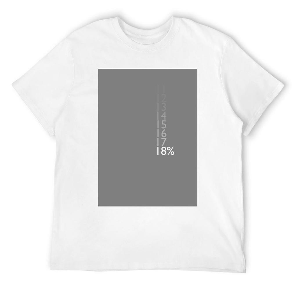 11 To 18% Grey T-Shirt Quick Drying Anime T Shirts Customizeds Men Tshirt