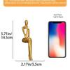 Luxury Abstract Sitting Figure Ornament for TV Cabinet or Bookshelf