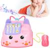 Children Telephone Toy Educational Simulation Telephone Toy with Light Music Effect