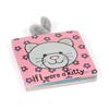 Jellycat Board Book, "If I Were A..." Collection 6 Inches Gray BB444CKN