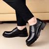High Quality Cow Leather Platform High Heel Flat/7CM Height Increase Men Leather Shoe Oxford Dress Elevator Shoes Formal Wedding