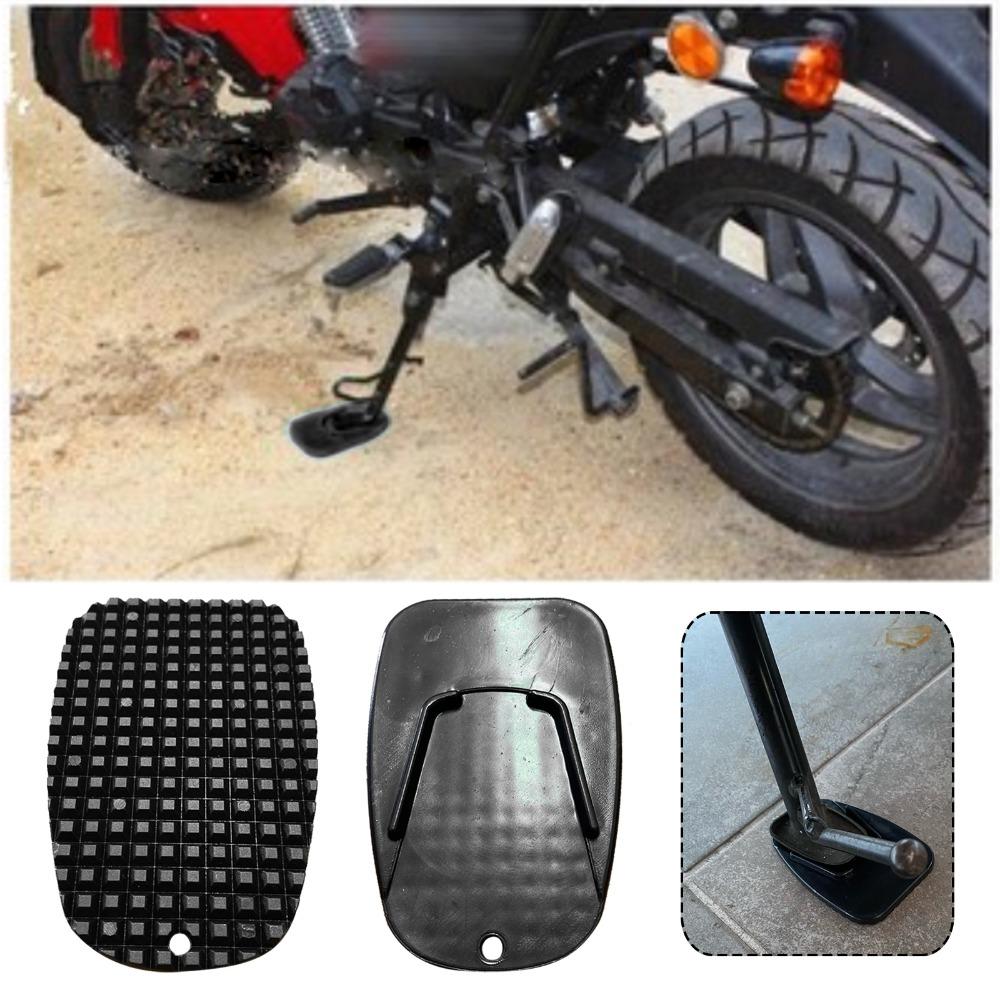Support Foot Extension Pad Motorbike Side Kick Stand Pad Motorcycle Kickstand Parking Plate Base