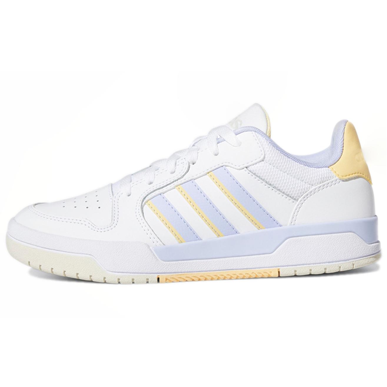 Adidas Entrap  White Yellow Purple  Women s GX3814 44