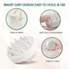 Silicone Shampoo Brush Scalp Soft-Grip Head Massager Anti-Itching Hair Washing Combs Dead Skin Removing Home Salon Hair Care Too
