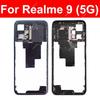 Middenframe Voor Realme 9 5G Global RMX3474 Middenframe Behuizing Cover Houder Rand met Zijknop zonder NFC Onderdelen