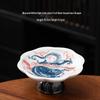 Zhishi Ceramic High-Footed Fruit Plate