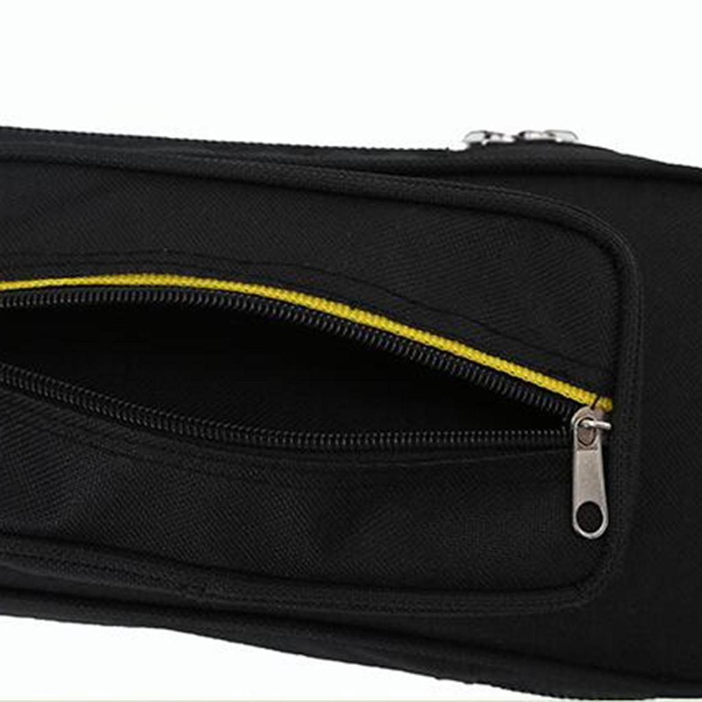 Billiards Pool Case Pool Cue Bag 1/2 Cue Case Protector Oxford Cloth Carrier Billiard Rod Storage Bag Pool Cue Storage Pouch