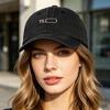 Low Battery Pattern Baseball Hat, Adjustable Back Buckle Retro Distressed Style Baseball Cap, Washed Cotton Fabric Outdoor Sunshade Cap