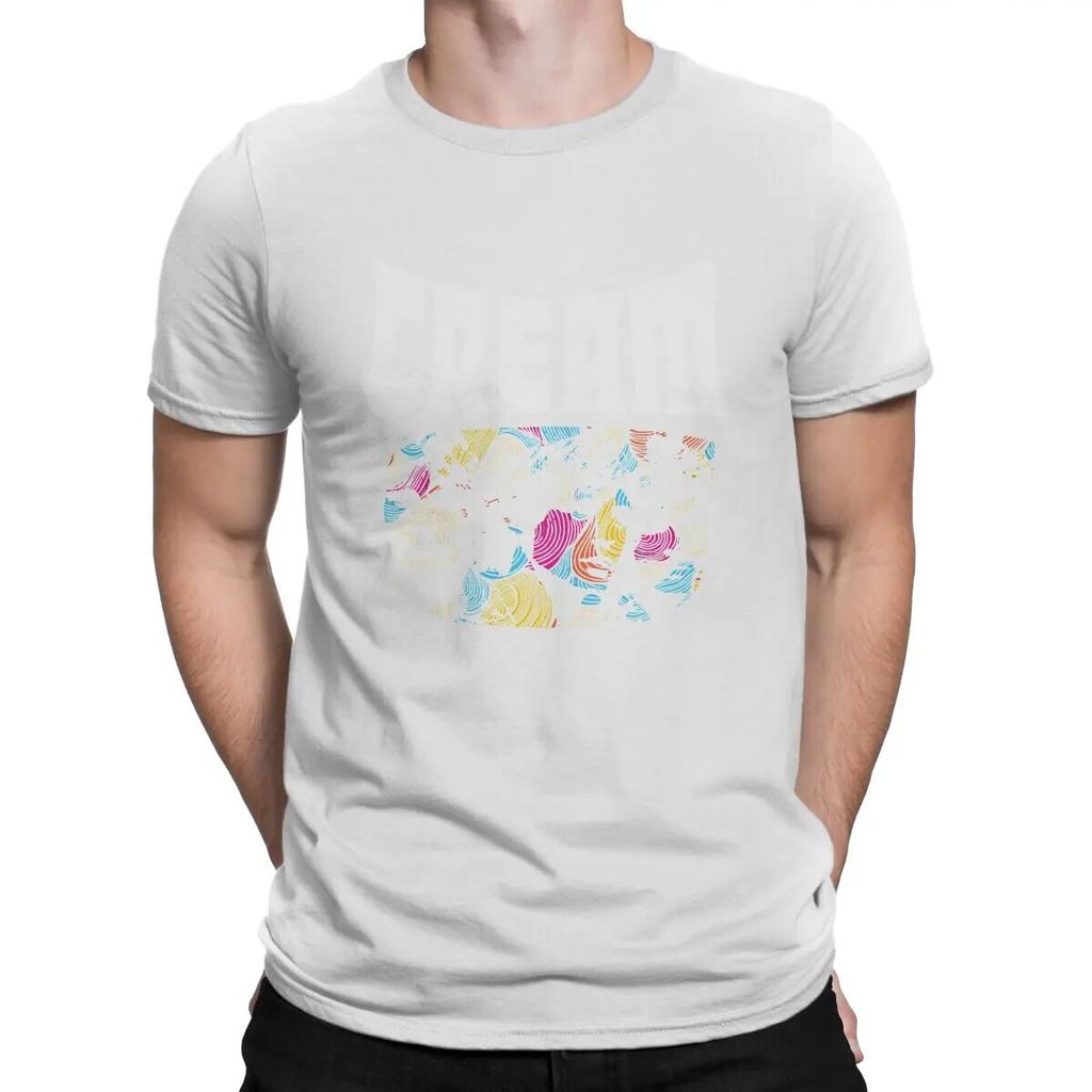 One Of The Earliest Super Rock Bands Unisex TShirt Cream O Neck Tops Fabric T Shirt Humor Top Quality Gift Idea