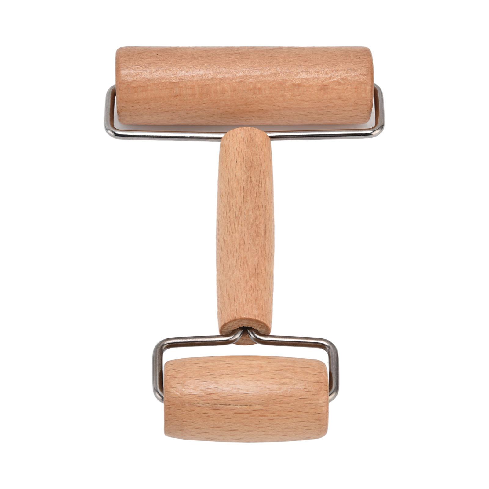 

Технология покрытия ролика для теста Внешняя полировка Удобная ручка Деревянный материал Ролик для пиццы L