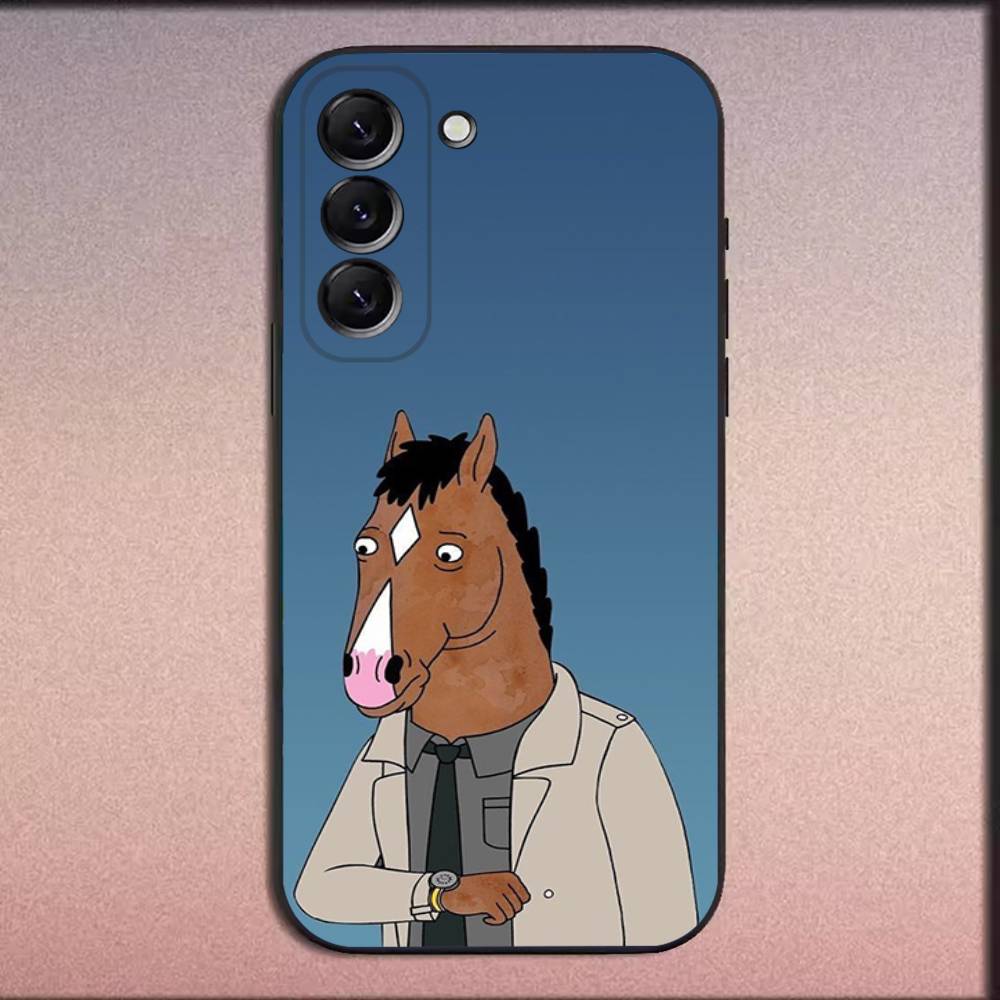 Cool B-Bojack H-Horseman Phone Case For Samsung Galaxy A20,A21s,A22,A31,A32,A52,A53,A72,73,A80 Soft Black Cover Samsung a324g