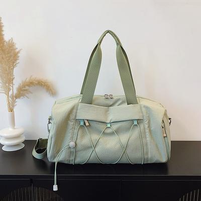 Travel Bag Large Capacity Fashion Fitness Bag Independent Shoe Compartment Net Casual Business Trip Shoulder Bag Versatile