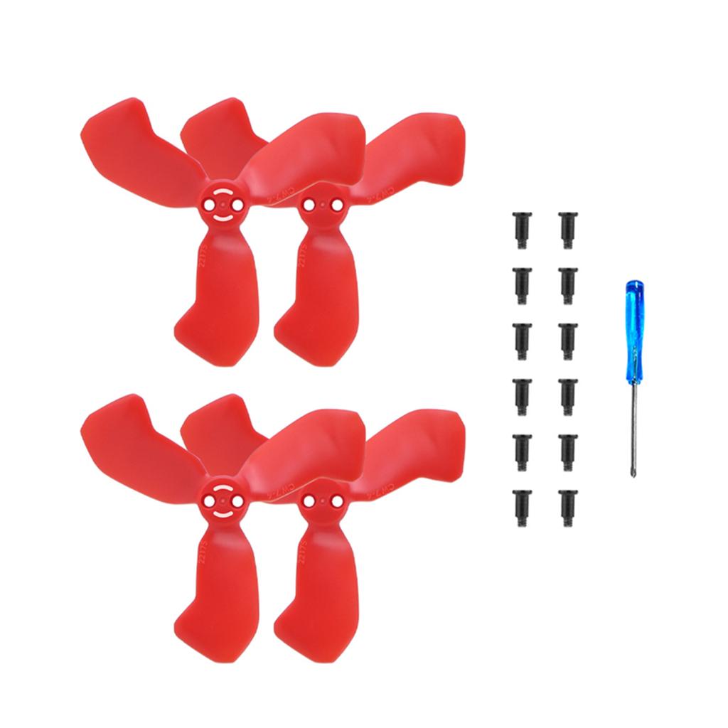2pairs Propellers for DJI NEO 2 Drone Accessories Low Noise Wings Replacement Propeller Blades with Screws and Screwdriver Blade