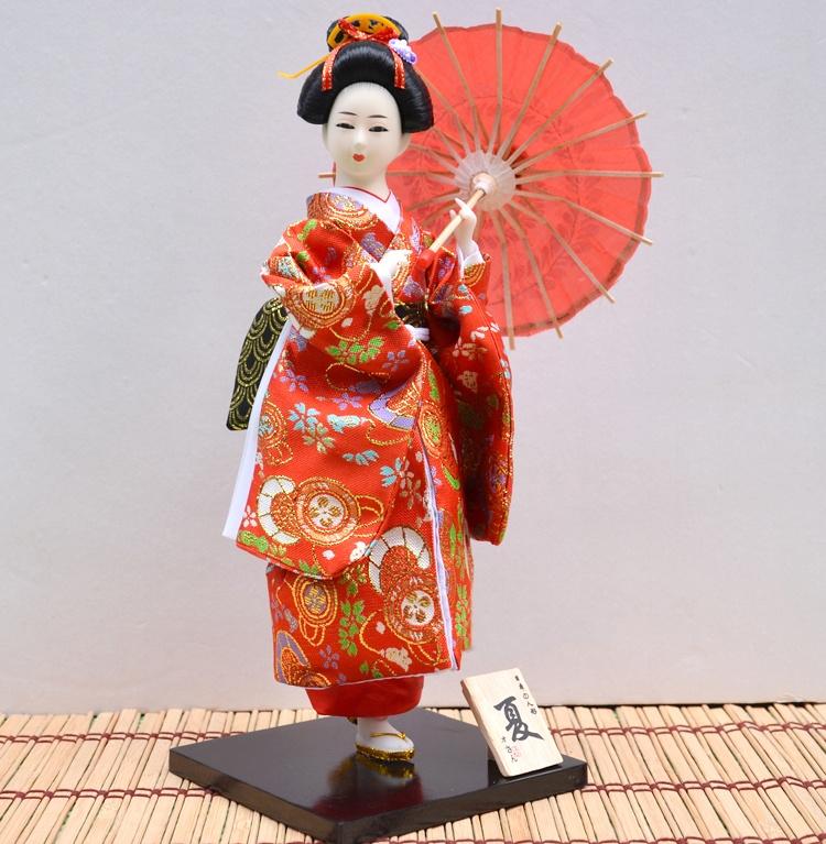 Gejša japonské kimono panenka loutka mořské plody sushi obchod restaurace vyzdobit nástroj roztomilá hračka ozdoba ozdoby dárky řemesla 1-28