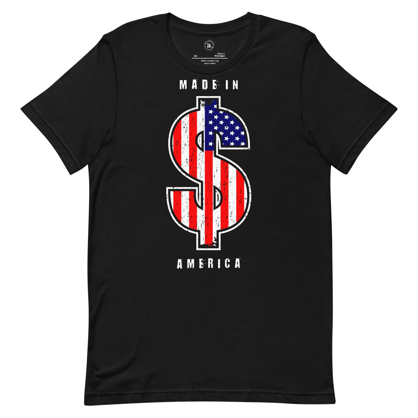 MADE IN AMERICA unisex t-shirt M