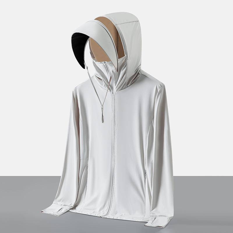 Women Lightweight Hooded Sun Protection Jacket UPF 50 Quick Dry Outdoor Skin Coat