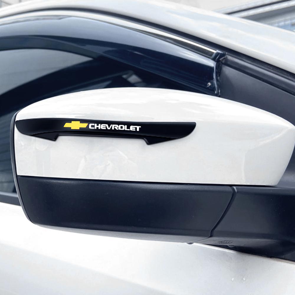 4 Stück Auto Türkantenschutz Stoßstangenleiste Rückspiegel Kollisionsschutz Aufkleber für Chevrolet Captiva Lacetti Aveo Cruze Malibu Camaro