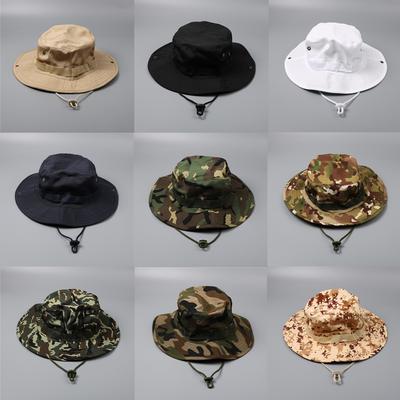 Chapeau Camouflage Homme Tactique Chapeaux Bob US Panama Casquette d'Été Chasse Randonnée Extérieur Camouflage Casquettes de Soleil