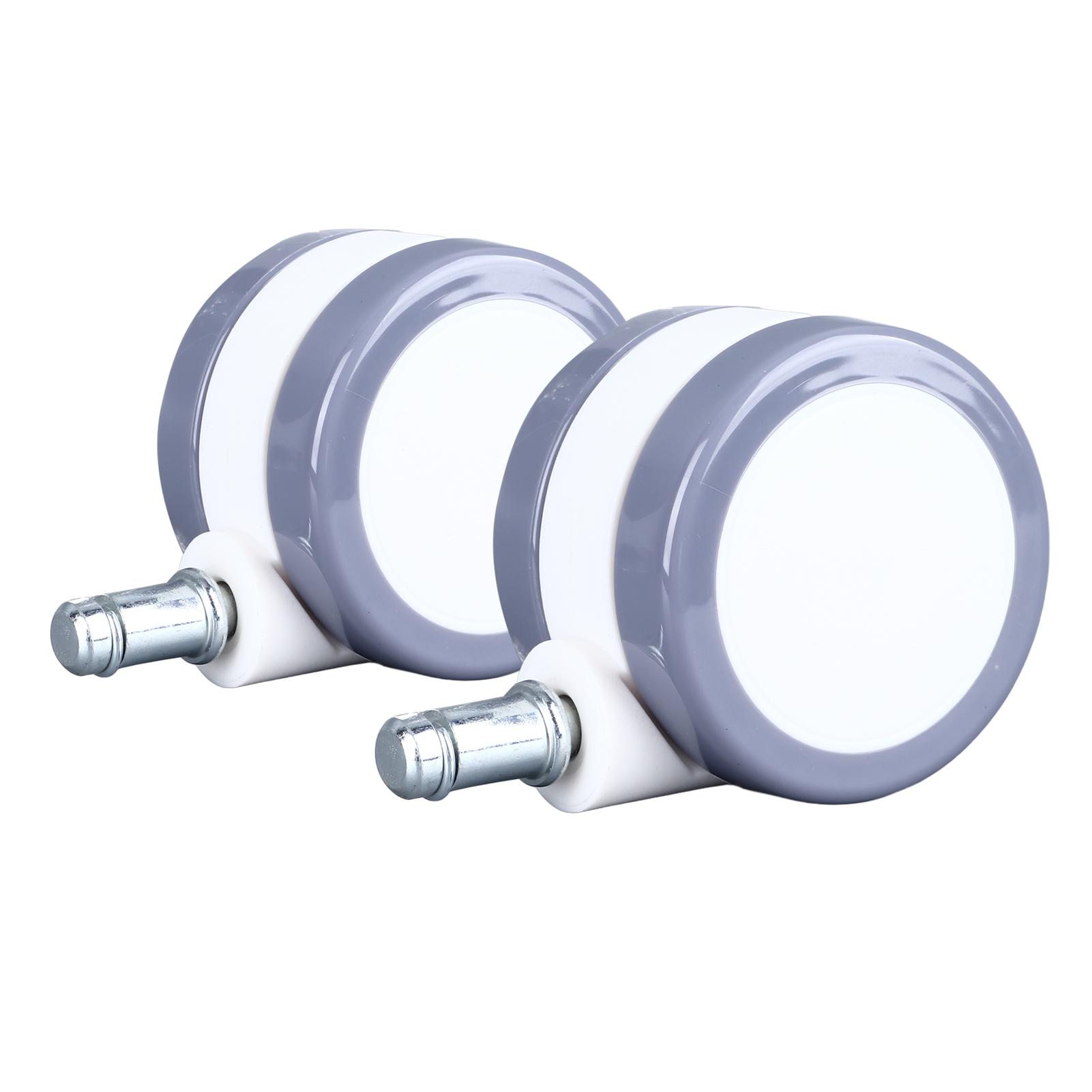 

2 шт 2,5-дюймовые ролики тихие поворотные универсальные роликовые колеса для мебели инструментальный ящик нагрузка 30 кг