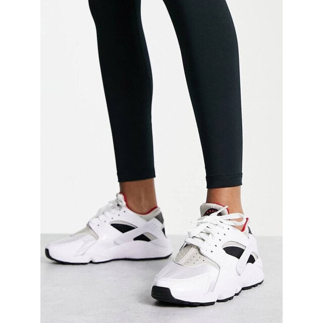 

Кроссовки Nike Air Huarache белого, черного и серого цветов