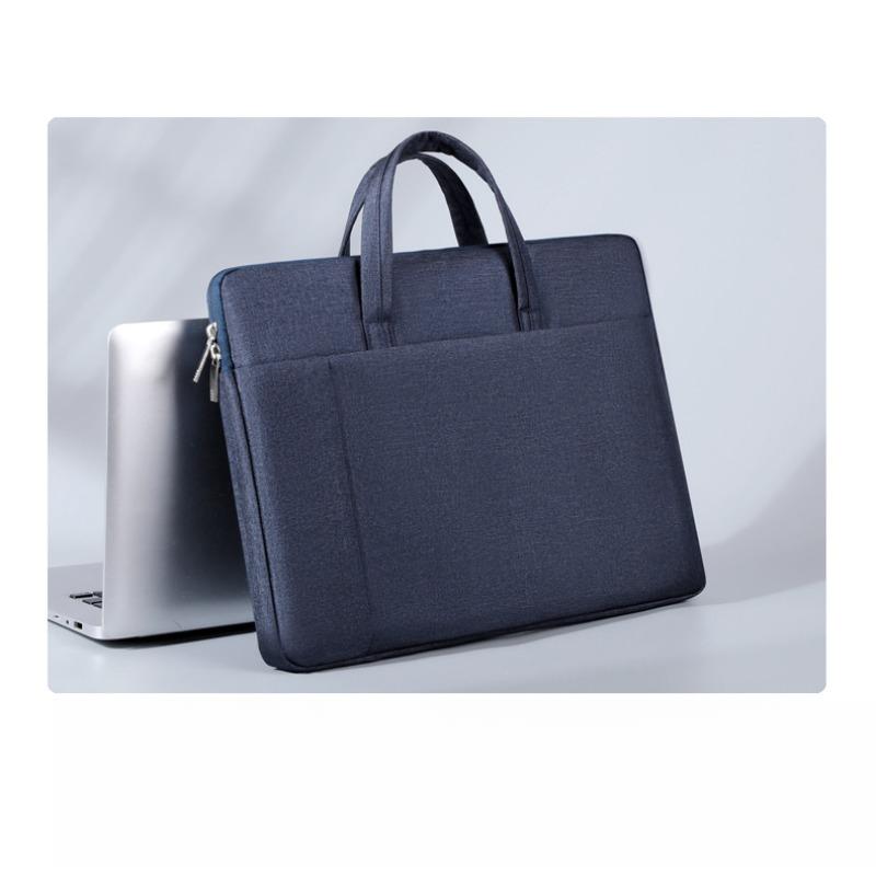 

Сумка для ноутбука Простая и высококлассная Сумка-тоут Деловая сумка Портфель синий