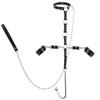 Kinky Collar Handcuffs & Back-Pull Anal Hook Training Restraint Tool