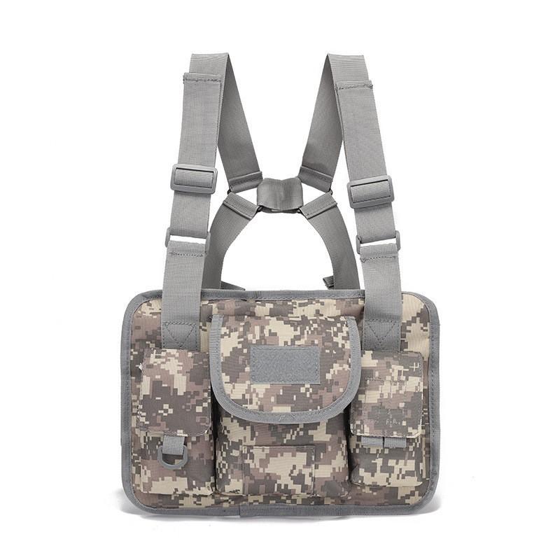 Military Fans Outdoor Sports Water-proof Backpack Portable Fishing Tool Hanging Bag Men Women's Multi-functional Trendy
