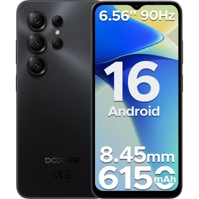Doogee POZNÁMKA 56 X Mobilní telefony, Android 16 Telefon, 6150mAh, 6,56 palce, 24GB + 64GB/2TB, Osmijádrový