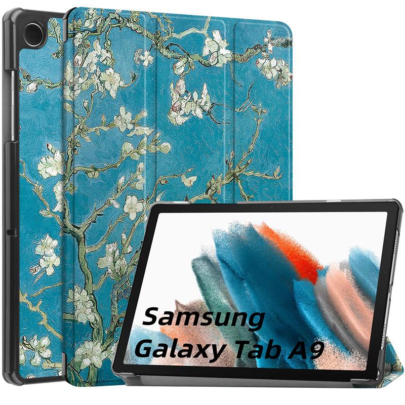 Tablet Case For Samsung Galaxy Tab A9 Plus 11 Inch Case 2023 PU Leather Protective Hard Back Funda For Galaxy Tab A 9 A9 8.7 Tablet Cover