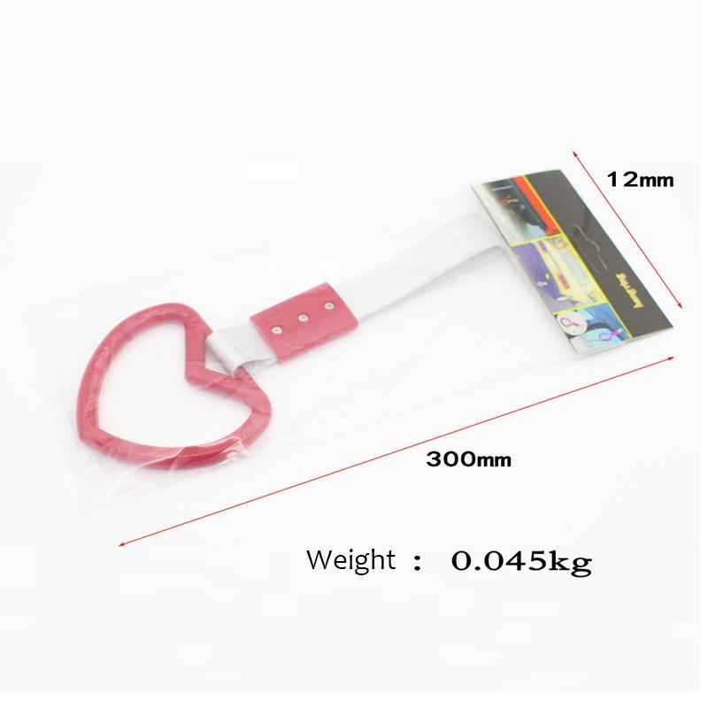 Car Interior Pull Ring Subway Train Bus Handle Strap Charm Drift TSURIKAWA RING Car Rear Bumper Warning Loop Auto Accessories