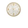 Golden White Wall Clock Living Room Nordic Decorative Stylish Wall Clock Modern Design Home Decor Wall Art