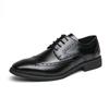 Classic Men's Brogue Leather Shoes Stylish Wingtip Oxford Dress Shoes for Formal & Casual Occasions Comfortable & Durable