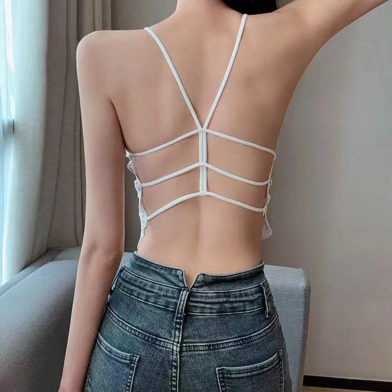 Dámské topy s tubusem módní vyhloubený top sexy krajková podprsenka dívka svrchní tílko Dámské spodní prádlo dámský top sexy spodní prádlo