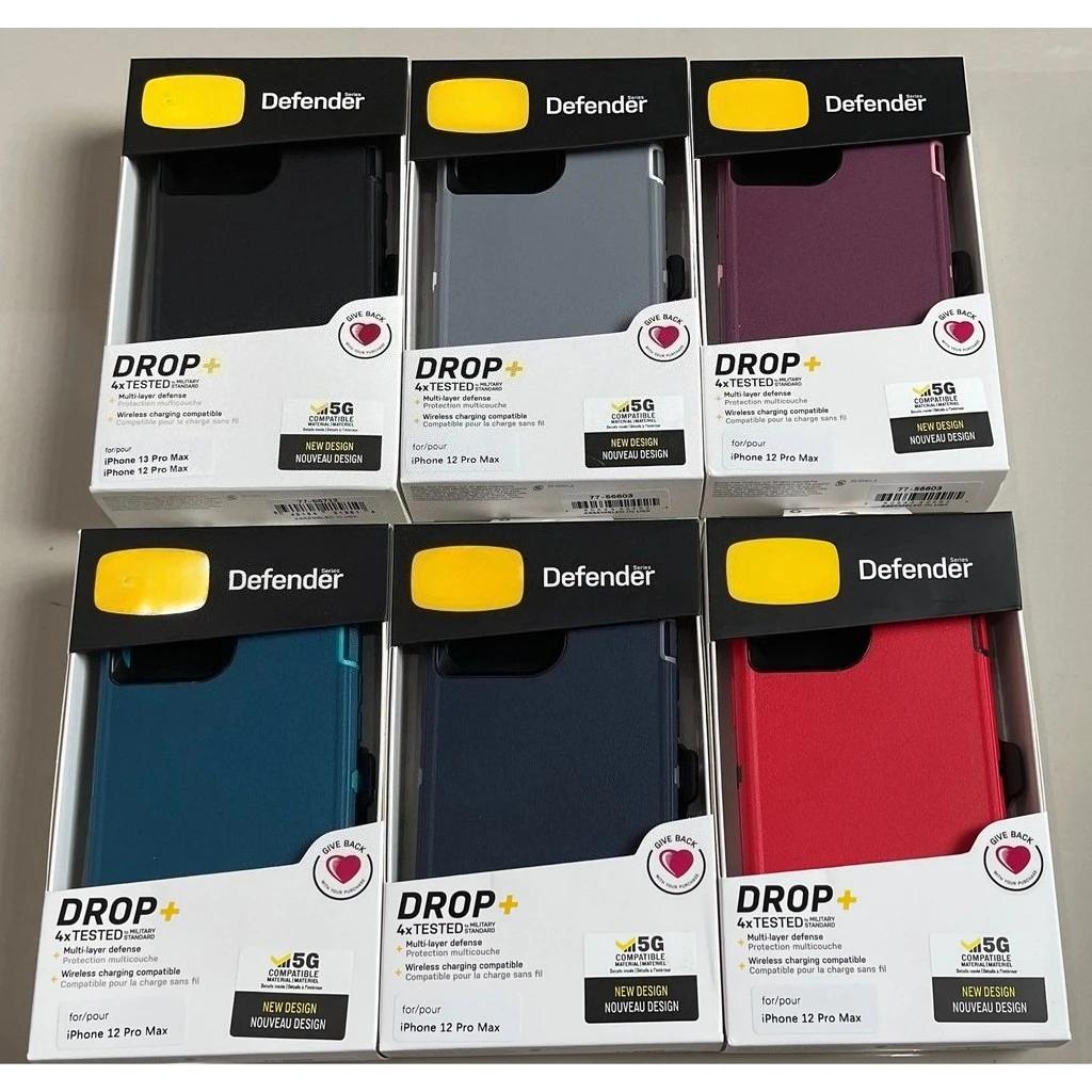 Off Defender Series Case Belt Clip For IPhone 17 Pro Max Air 16 15 14 13 12 Ott BOX Anti-drop Dustproof Protect Cover