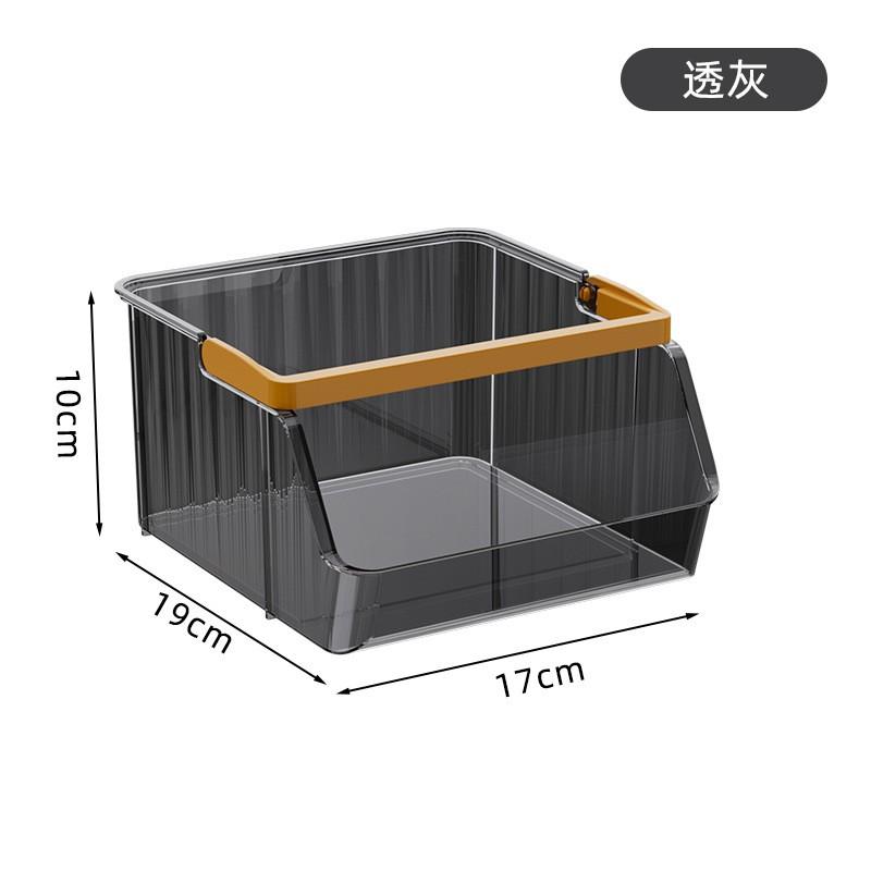 

Desk Storage Box Stackable Organizer Coffee Tea Storage
