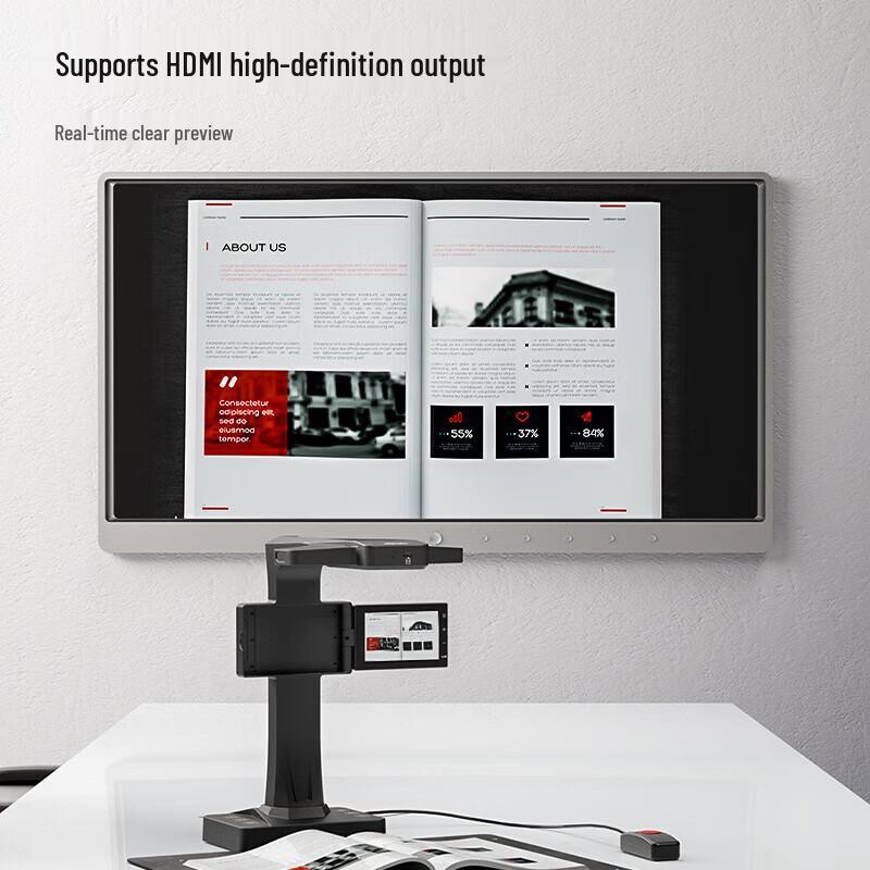 Deli A3 HD Document Camera Scanner CN plug (adapter included)