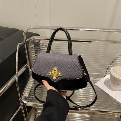 2025 Summer New Fashion Light Luxury Trend Versatile Handbag Foreign Style Solid Color Commuting Shoulder Messenger Bag Women's Bag