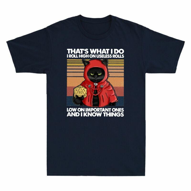 What I I Black Rolls TShirt Cat Unisex Retro On Useless Black Do Thats Roll High S