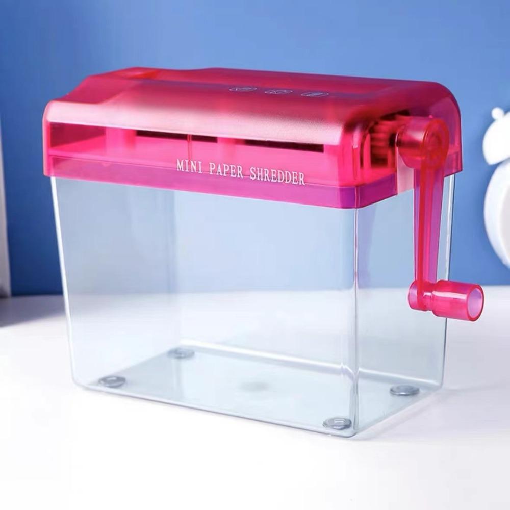 Mini Manual Shredder ABS Paper Cutting Tool High Quality Documents Paper Cutting Tool  Home Office