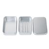 Versatile Soap Box Durable Aluminum Travel Soap Protector for Home and Travel