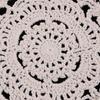 Oval Crochet Doily Lace Tablecloth Beige Handmade Wedding Decoration